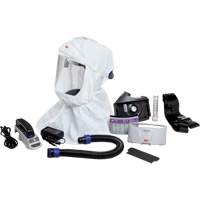 Versaflo Easy Clean PAPR Kit, Loose Fitting Hood & Faceshield, Lithium-Ion Battery Maritime Industrial Rubber