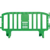 Barricade Movit, Emboîtables, 78" lo x 39" h, Vert Maritime Industrial Rubber