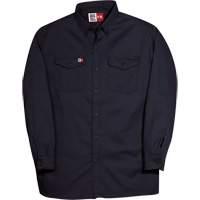 Chemise &agrave; boutons Westex UltraSoft, Petit, Bleu marin Maritime Industrial Rubber