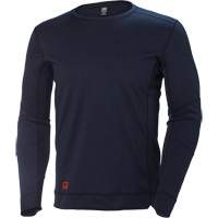 Gilet de corps ras du cou &eacute;vacuant l'humidit&eacute; Lifa, Hommes, T-petit, Bleu marin Maritime Industrial Rubber