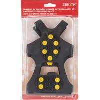 Anti-Slip Spark-Proof Ice Cleats, Brass, Stud Traction, X-Large Maritime Industrial Rubber