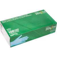 Puncture-Resistant Medical-Grade Disposable Gloves, Small, Nitrile, 4.5-mil, Powder-Free, Blue, Class 2 Maritime Industrial Rubber