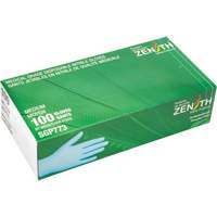 Puncture-Resistant Medical-Grade Disposable Gloves, Medium, Nitrile, 4.5-mil, Powder-Free, Blue, Class 2 Maritime Industrial Rubber