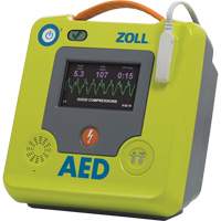 D&eacute;fibrillateur AED 3 BLS pour secouristes professionnels, Semi-automatique, Français, Classe 4 Maritime Industrial Rubber