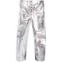 Pantalons r&eacute;sistant &agrave; la chaleur avec braguette, 28, Kevlar aluminis&eacute; Maritime Industrial Rubber