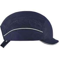 Skullerz&reg; 8955 Lightweight Bump Cap Hat, Navy Blue Maritime Industrial Rubber