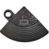 Edging Corner for 24/Seven&reg; Locksafe&reg; Anti-Fatigue Mats Maritime Industrial Rubber