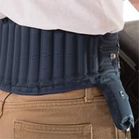Air Belt&reg; Lumbar Support, Nylon, Medium/Small Maritime Industrial Rubber
