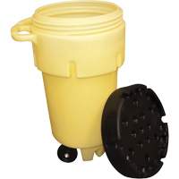 Contenant sur roues Poly-Spillpack, 50 gal. US, Mobile Maritime Industrial Rubber