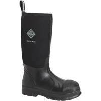 Bottes de s&eacute;curit&eacute; Chore Max, Caoutchouc, Embout Composite, Pointure 10, Semelle R&eacute;sistant aux perforations Maritime Industrial Rubber