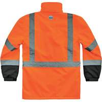 GloWear&reg; 8384 Type R Thermal Parka, High Visibility Orange, Large Maritime Industrial Rubber