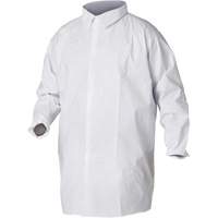 KleenGuard A20 Lab Coats, SMS, White, Small Maritime Industrial Rubber