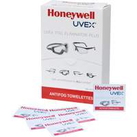 Lingettes antibu&eacute;e pour lunettes Uvex Fog Eliminator Plus, 4" x 5", Paquet de 100 Maritime Industrial Rubber