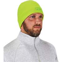 N-Ferno&reg; Skull Cap Beanie Hat with LED Lights, One Size, High-Visibility Lime Green Maritime Industrial Rubber