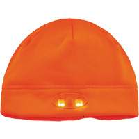 N-Ferno&reg; Skull Cap Beanie Hat with LED Lights, One Size, Black Maritime Industrial Rubber