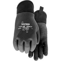 True Grit Coated Gloves, Small, Foam PVC Coating, Nylon Shell Maritime Industrial Rubber