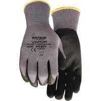 Stealth Vapour Coated Gloves, Small, Foam PVC Coating, 15 Gauge, Nylon Shell Maritime Industrial Rubber