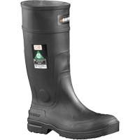 Slip Resistant Boots, Rubber, Steel Toe, Size 9 Maritime Industrial Rubber