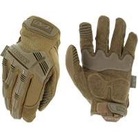 Gants antichocs tactiques Coyote M-Pact, 8, Paume en Synth&eacute;tique, Poignet Boucle et crochet Maritime Industrial Rubber