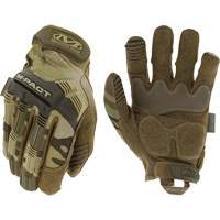 Gants antichocs tactiques MultiCam M-Pact, 8, Paume en Synth&eacute;tique, Poignet Boucle et crochet Maritime Industrial Rubber