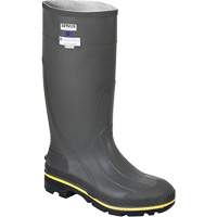 Bottes de s&eacute;curit&eacute; Pro, PVC, Embout Acier, Pointure 5 Maritime Industrial Rubber