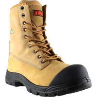 Bottes de travail Attack, Cuir, Embout Acier, Taille 7 Maritime Industrial Rubber