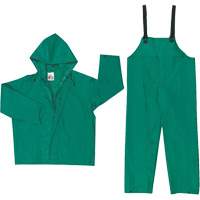 Ensemble imperm&eacute;able avec limite dinflammabilit&eacute; Dominator, Grand, Vert Maritime Industrial Rubber