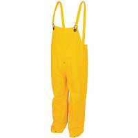 Pantalons &agrave; bavette imperm&eacute;ables de s&eacute;rie classique, Grand, Polyester/PVC, Jaune Maritime Industrial Rubber