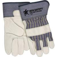 Gants dajusteur Mustang, Grand, Paume en Cuir fleur de vache, Doublure en Molleton Maritime Industrial Rubber