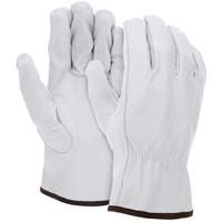 Gants de conducteur, Grand, Paume en Cuir fleur de buffle Maritime Industrial Rubber