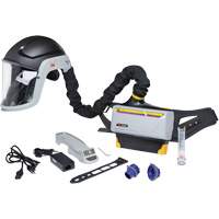 Versaflo TR Series Heavy Industry PAPR Kit, Hard Hat & Faceshield, Lithium-Ion Battery Maritime Industrial Rubber