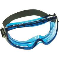 KleenGuard Monogoggle OTG Safety Goggles, Clear Lens, Anti-Fog, Indirect Vent Maritime Industrial Rubber