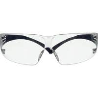 SecureFit 200 Series Safety Glasses, Clear Lens, Anti-Fog/Anti-Scratch, ANSI Z87+/Meets/Exceeds CSA Z94.3 Maritime Industrial Rubber