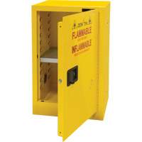 Flammable Storage Cabinet, 12 gal., 1 Door, 23" W x 35" H x 18" D Maritime Industrial Rubber