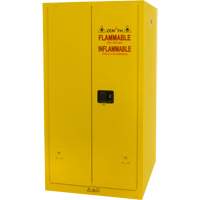 Flammable Storage Cabinet, 60 gal., 2 Door, 34" W x 65" H x 34" D Maritime Industrial Rubber