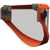 Salisbury  PrismShield&reg; Faceshield, Polycarbonate, Bronze Tint Maritime Industrial Rubber