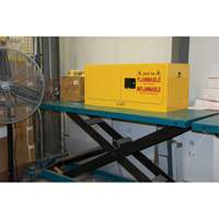 Flammable Storage Cabinet, 12 gal., 2 Door, 43" W x 18" H x 18" D Maritime Industrial Rubber