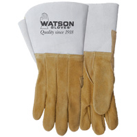 Buckweld Welder's Gloves, Split Elkhide, Size 8 Maritime Industrial Rubber