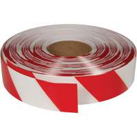 ArmorStripe&reg; Ultra Durable Floor Tape, 2" x 100', PVC, Red and White Maritime Industrial Rubber