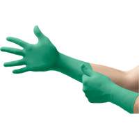 TouchNTuff&reg; Gloves, Size Large, 11.8" L, Nitrile, 6.2-mil Maritime Industrial Rubber