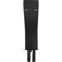 Porte-distributeur pour poteaux de barri&egrave;re pour le contr&ocirc;le des foules, Noir Maritime Industrial Rubber