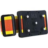Intrinsic Mid-Sole Ice Cleats, Polymer Blend, Stud Traction, One Size Maritime Industrial Rubber