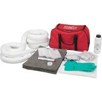 Spill Kit, Universal, Bag, 10 US gal. Absorbancy Maritime Industrial Rubber