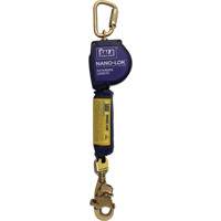 Cordage de s&eacute;curit&eacute; autor&eacute;tractable allong&eacute; Nano-Lok, 10', Dyneema, Pivotant Maritime Industrial Rubber