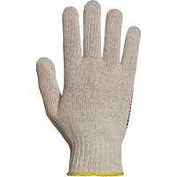 Sure Grip&reg; PVC Dotted String Knit Glove, Poly/Cotton, Single Sided, 7 Gauge, X-Small Maritime Industrial Rubber