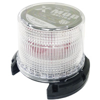 Balise lumineuse &agrave; DEL &agrave; profil court Helios X-Mod Safety Whip Maritime Industrial Rubber