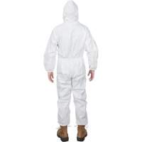 Combinaisons &agrave; capuchon de premi&egrave;re qualit&eacute;, Petit, Blanc, Microporeux Maritime Industrial Rubber
