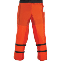 Jambi&egrave;res-tablier pour travaux forestiers, 29" lo, Orange, Nylon 400 Denier Maritime Industrial Rubber
