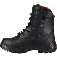 Bottes de s&eacute;curit&eacute;, Cuir, Embout Acier, Taille 6, Imperm&eacute;able Maritime Industrial Rubber