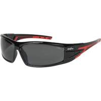 Lunettes de s&eacute;curit&eacute; de s&eacute;rie Z3300, Lentille Grise/fum&eacute;e, Anti-&eacute;gratignures/Polaris&eacute;, ANSI Z87+/R&eacute;pond ou surpasse la norme CSA Z94.3 Maritime Industrial Rubber